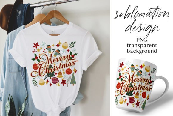 Christmas Graphics for T-Shirt Designs & More
