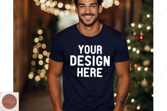 Christmas T-Shirt Graphics: Men's Mockup Review