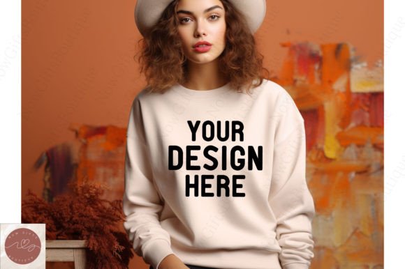 Fall Sweatshirt Mockup: Graphics for Hoodies