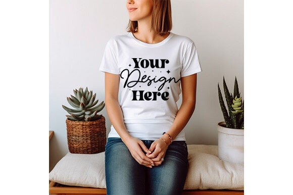 Graphics for T-Shirts: Bella Canvas 3001 Mockup