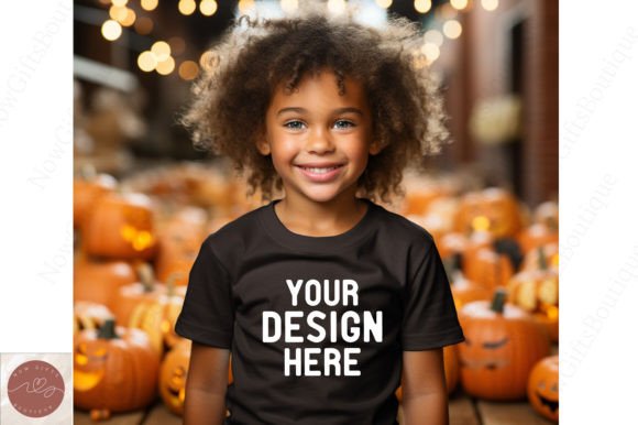 Halloween Baby Mockup: Graphics for Kids Clothing