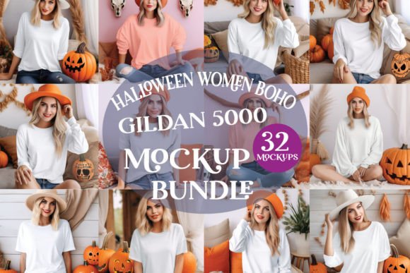 Halloween Boho Gildan Graphics & Hoodies Sweatshirts