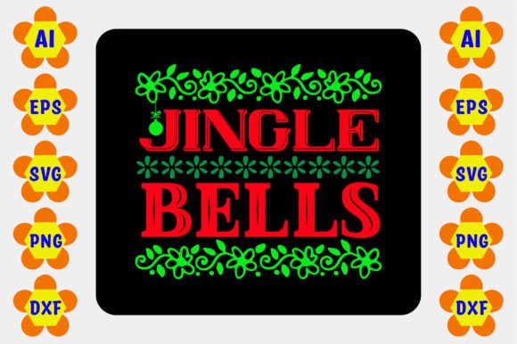 Jingle Bells Graphics for T-Shirt Designs