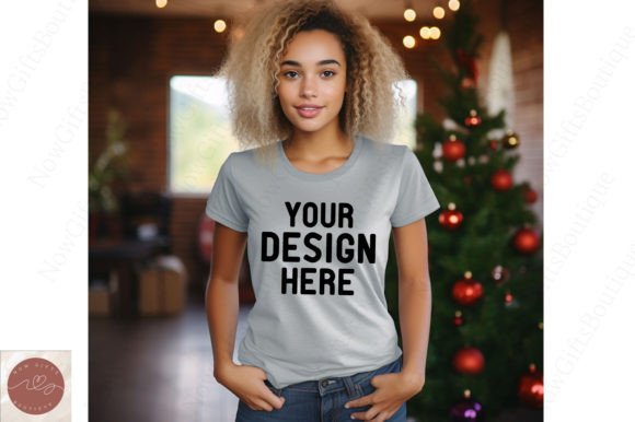 Nice Women Christmas T-Shirt Mockup 24: A Designer’s Review