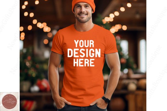 Reviewing the Men’s Christmas T-Shirt Mockup48