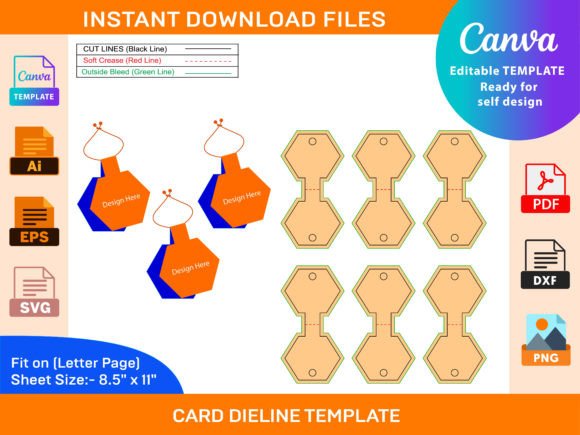 Reviewing the T-Shirt Display Card Dieline Vector