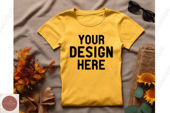 Thanksgiving Fall Mockup: Graphics for T-Shirts